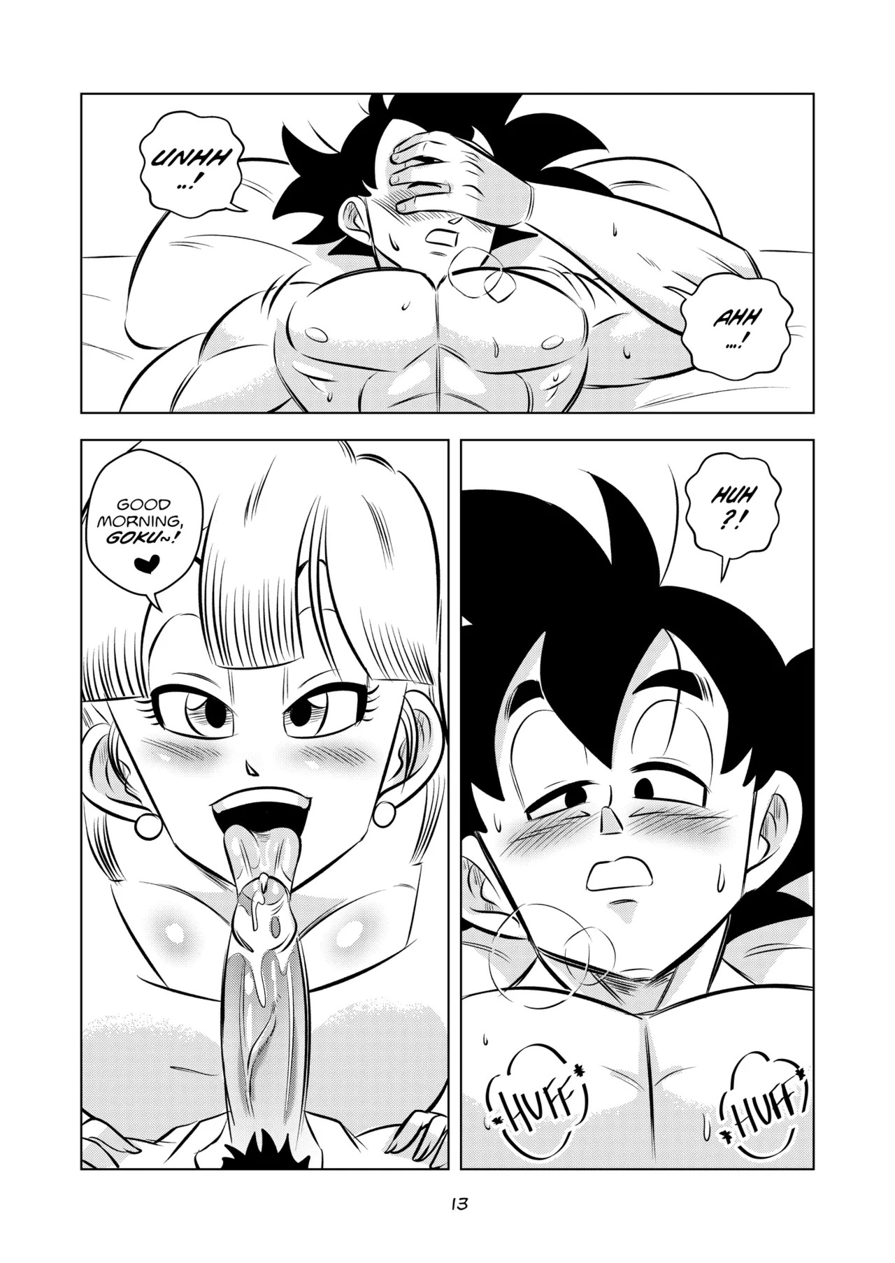 [FunsexyDB] Morning WOULD (Dragon Ball) - Page 14