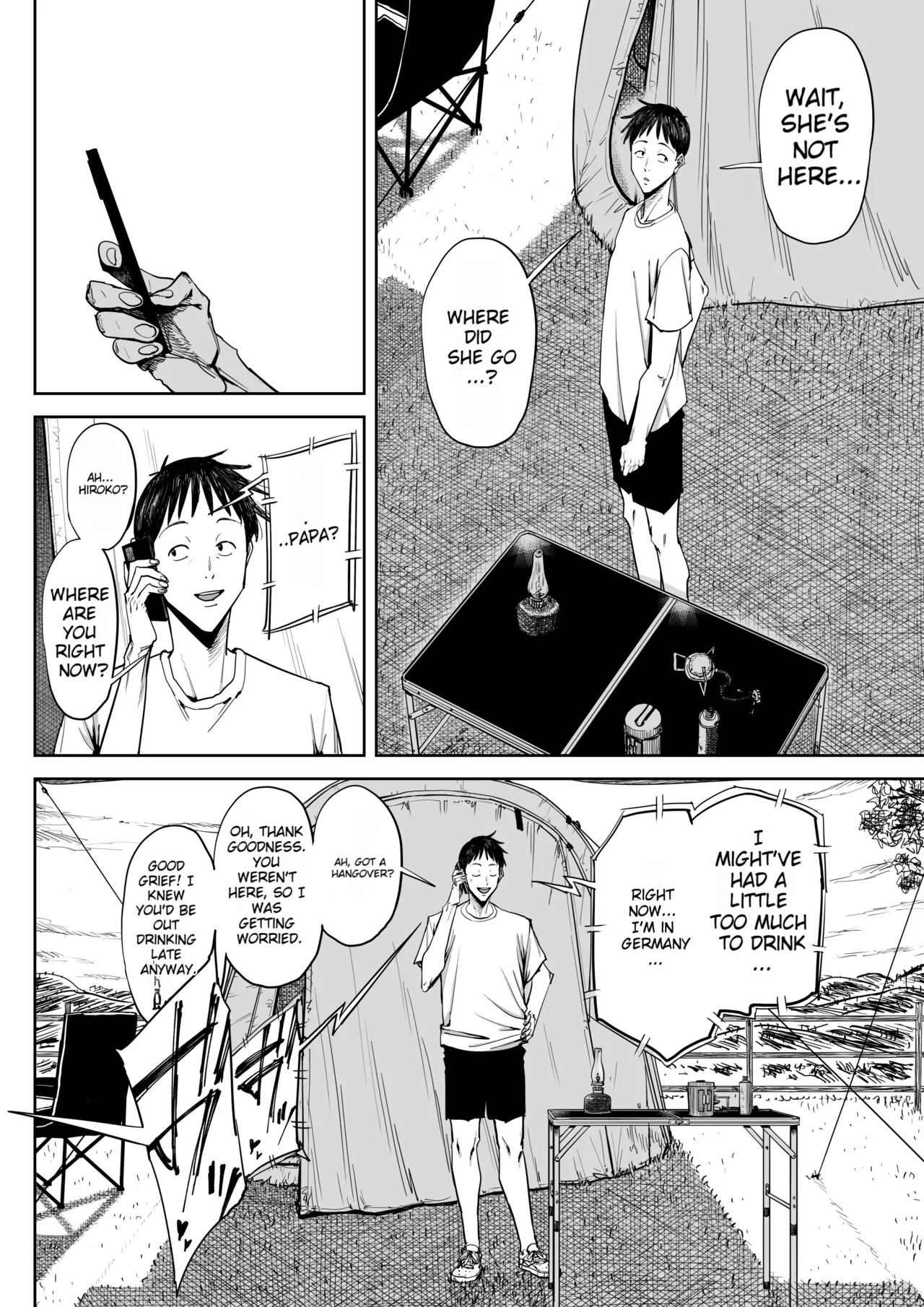[Shioji] The Story of Fucking a Married Woman with a Huge Ass Until Morning [English][MTL] - Page 61