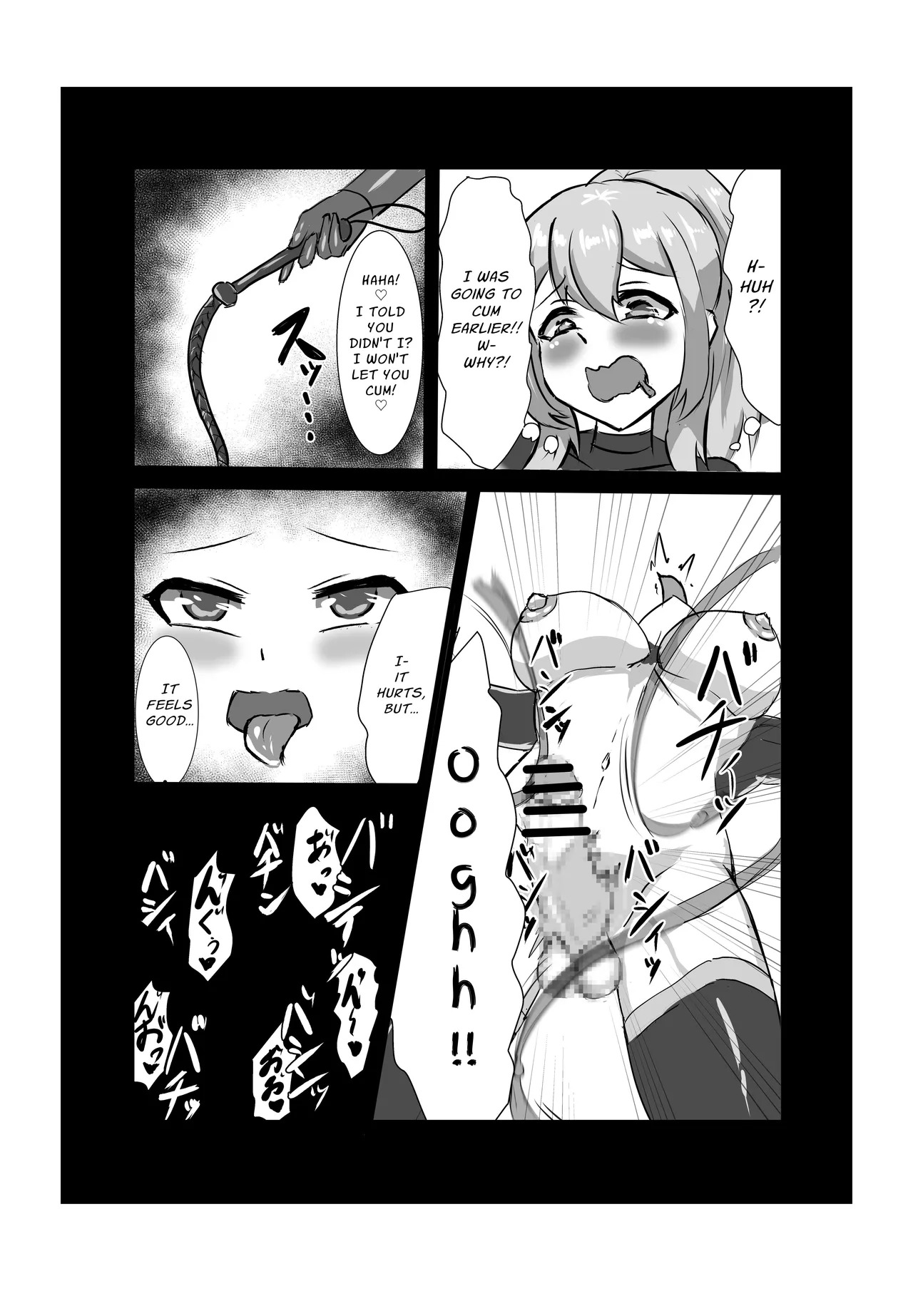 [Hard☆Maniax] Futanari Onna Kishi, Zako Chinpo Naburare Renzoku Shasei de Buzama ni Inma Ochi suru | Futanari Knightess Has Her Weakling Dick Tormented and Brought To Climax Over and Over Again, She Abysmally Falls To The Dark Side [English] [GGY Translations] - Page 30