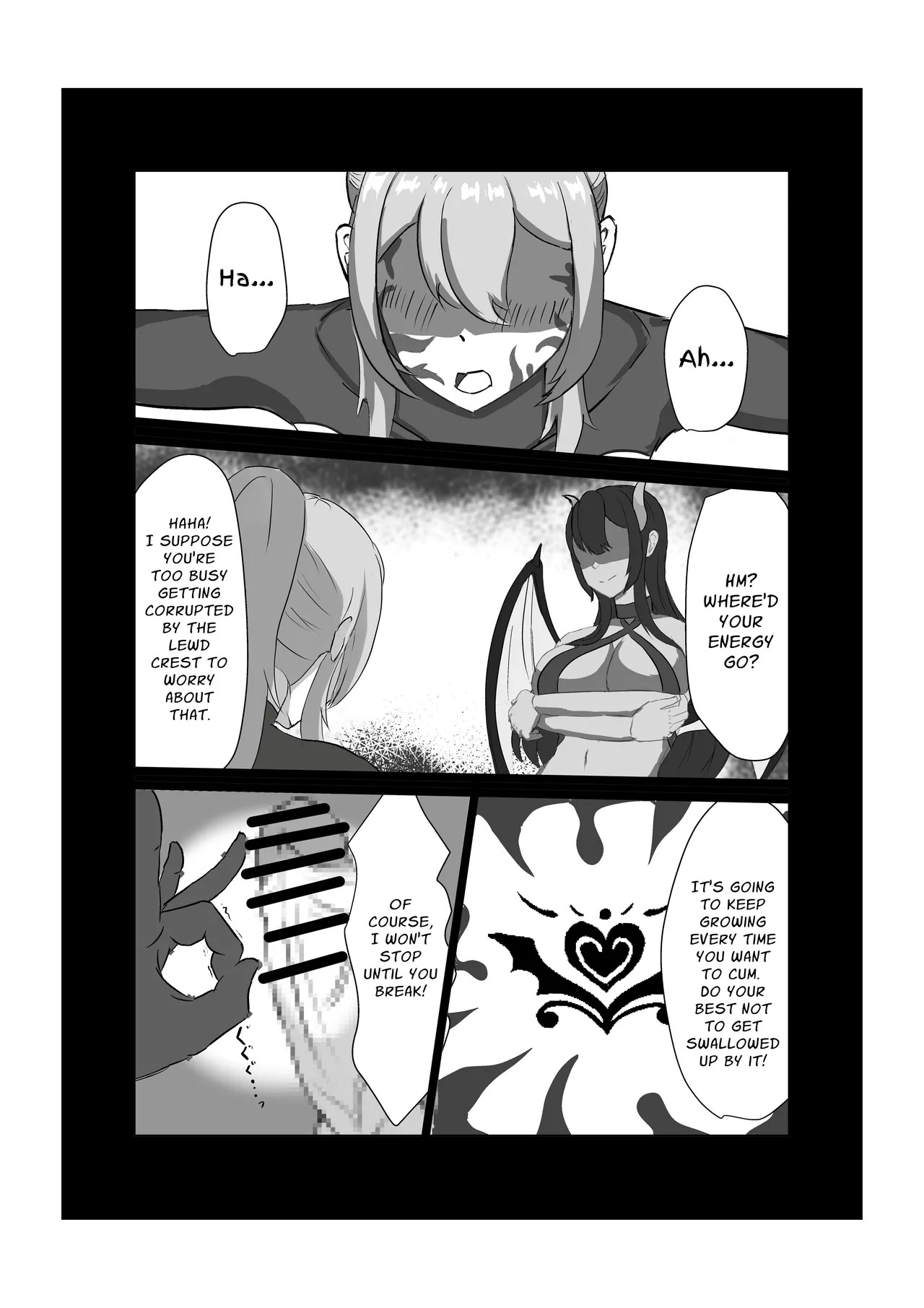 [Hard☆Maniax] Futanari Onna Kishi, Zako Chinpo Naburare Renzoku Shasei de Buzama ni Inma Ochi suru | Futanari Knightess Has Her Weakling Dick Tormented and Brought To Climax Over and Over Again, She Abysmally Falls To The Dark Side [English] [GGY Translations] - Page 31