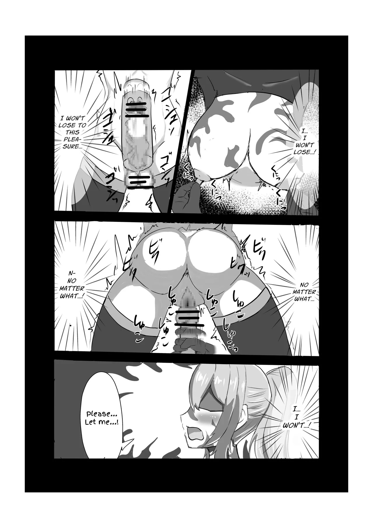[Hard☆Maniax] Futanari Onna Kishi, Zako Chinpo Naburare Renzoku Shasei de Buzama ni Inma Ochi suru | Futanari Knightess Has Her Weakling Dick Tormented and Brought To Climax Over and Over Again, She Abysmally Falls To The Dark Side [English] [GGY Translations] - Page 33