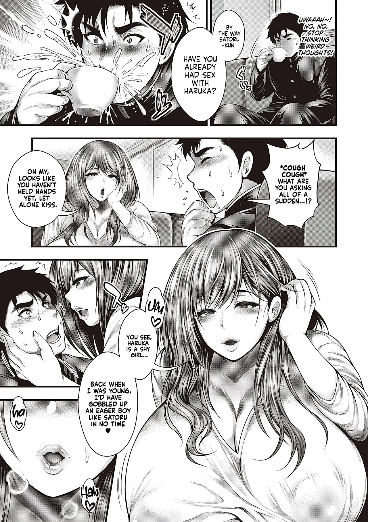 [Taihei Tengoku] Arigatou, Kami Chichi. | Thank you, Divine breasts. [English] [NagaTL] [Digital] - Page 9