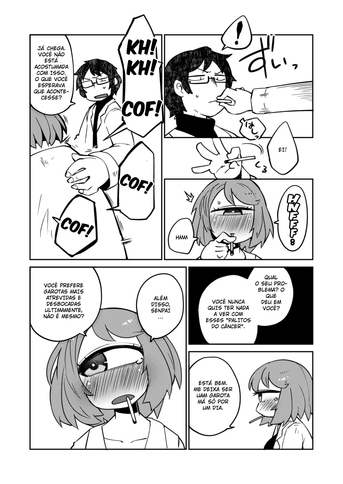 [AstroQube (masha)] Kouhai no Tangan-chan #7 | Kouhai-Chan A Ciclopes #7 [Portuguese-BR] [Nonono Fansub] [Digital] - Page 8