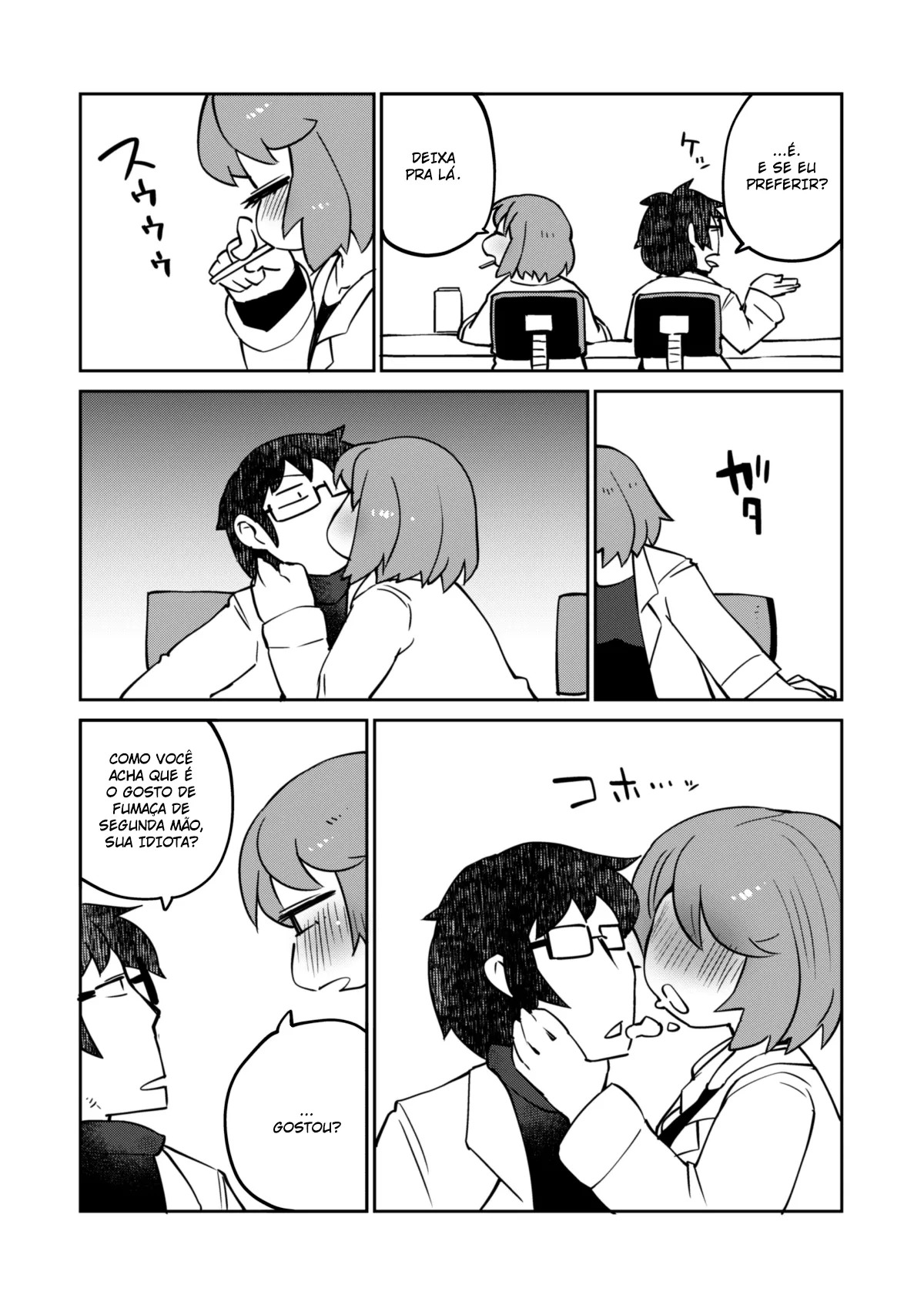 [AstroQube (masha)] Kouhai no Tangan-chan #7 | Kouhai-Chan A Ciclopes #7 [Portuguese-BR] [Nonono Fansub] [Digital] - Page 9