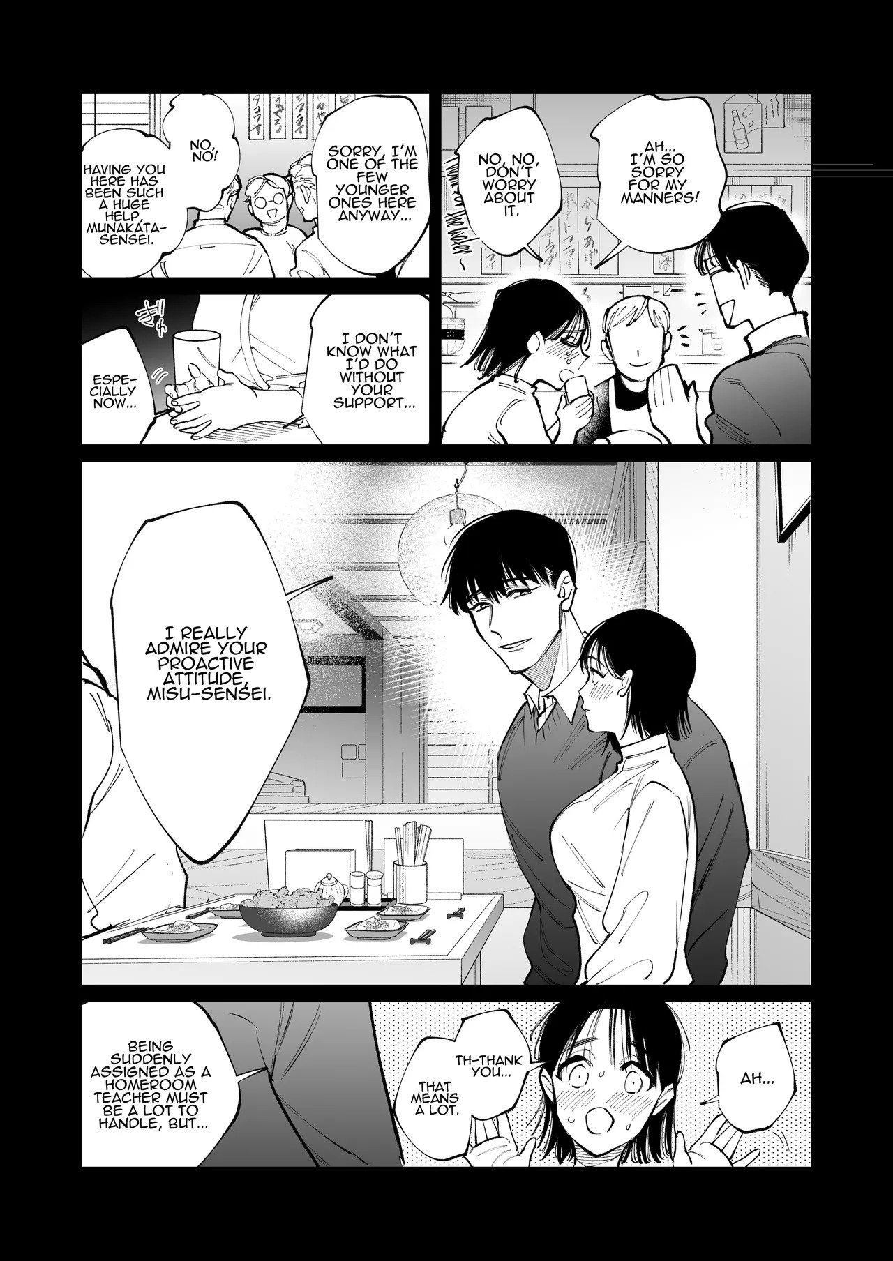 [THE WAIDAN (Michisoto Konome, Yasuda Meshimeshi)] Mr. Munakata Is LUSTING AFTER A New Teacher Like Me [English] [ADTL] [Digital] - Page 28