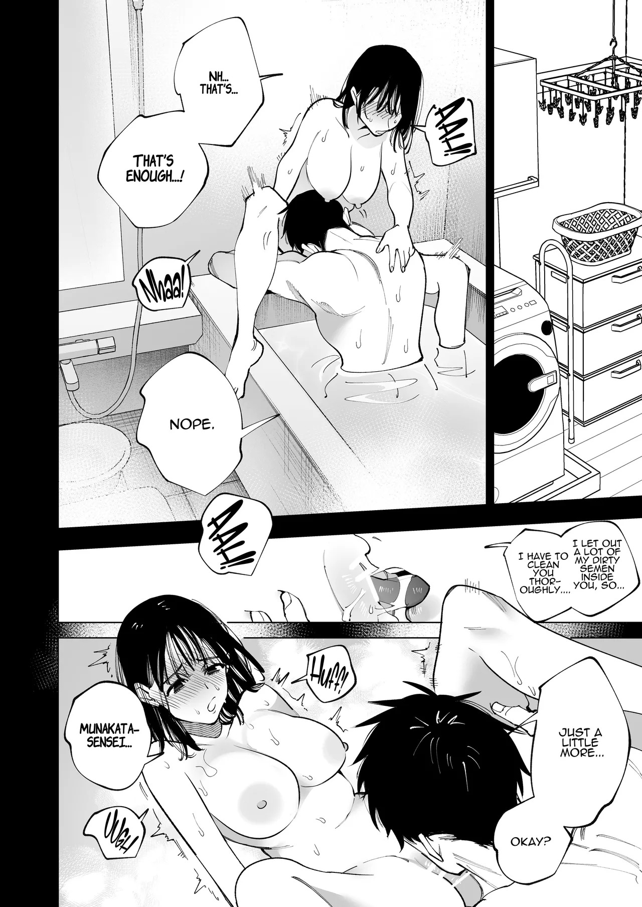 [THE WAIDAN (Michisoto Konome, Yasuda Meshimeshi)] Mr. Munakata Is LUSTING AFTER A New Teacher Like Me [English] [ADTL] [Digital] - Page 66