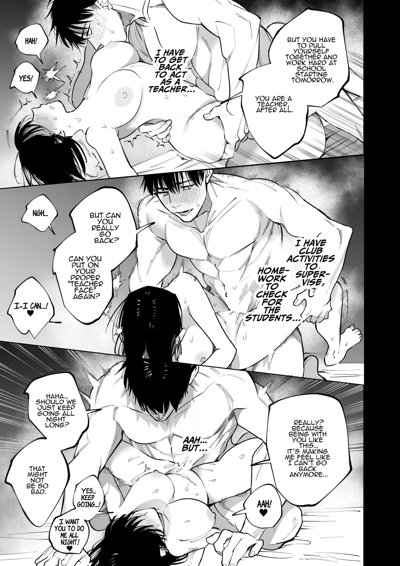 [THE WAIDAN (Michisoto Konome, Yasuda Meshimeshi)] Mr. Munakata Is LUSTING AFTER A New Teacher Like Me [English] [ADTL] [Digital] - Page 77
