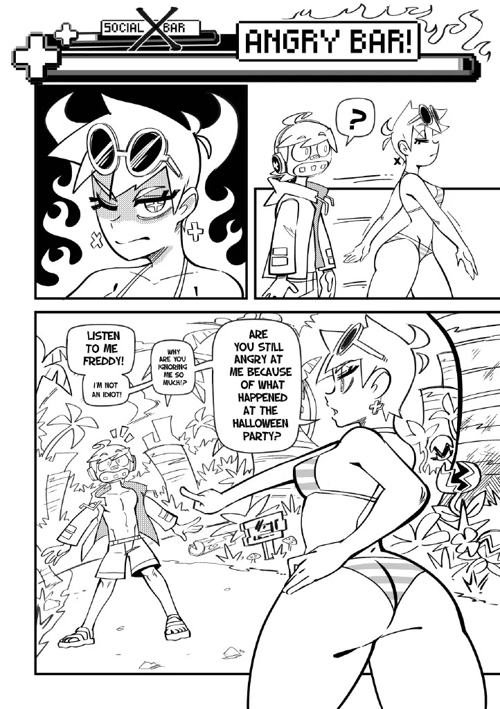 [Gerph] SkarpWorld Ch. 18: Tremors (B/W) (Ongoing) - Page 9