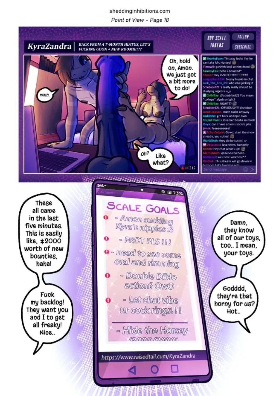 [Atrolux] Shedding Inhibitions: Chapter 10 - Point of View - Page 20