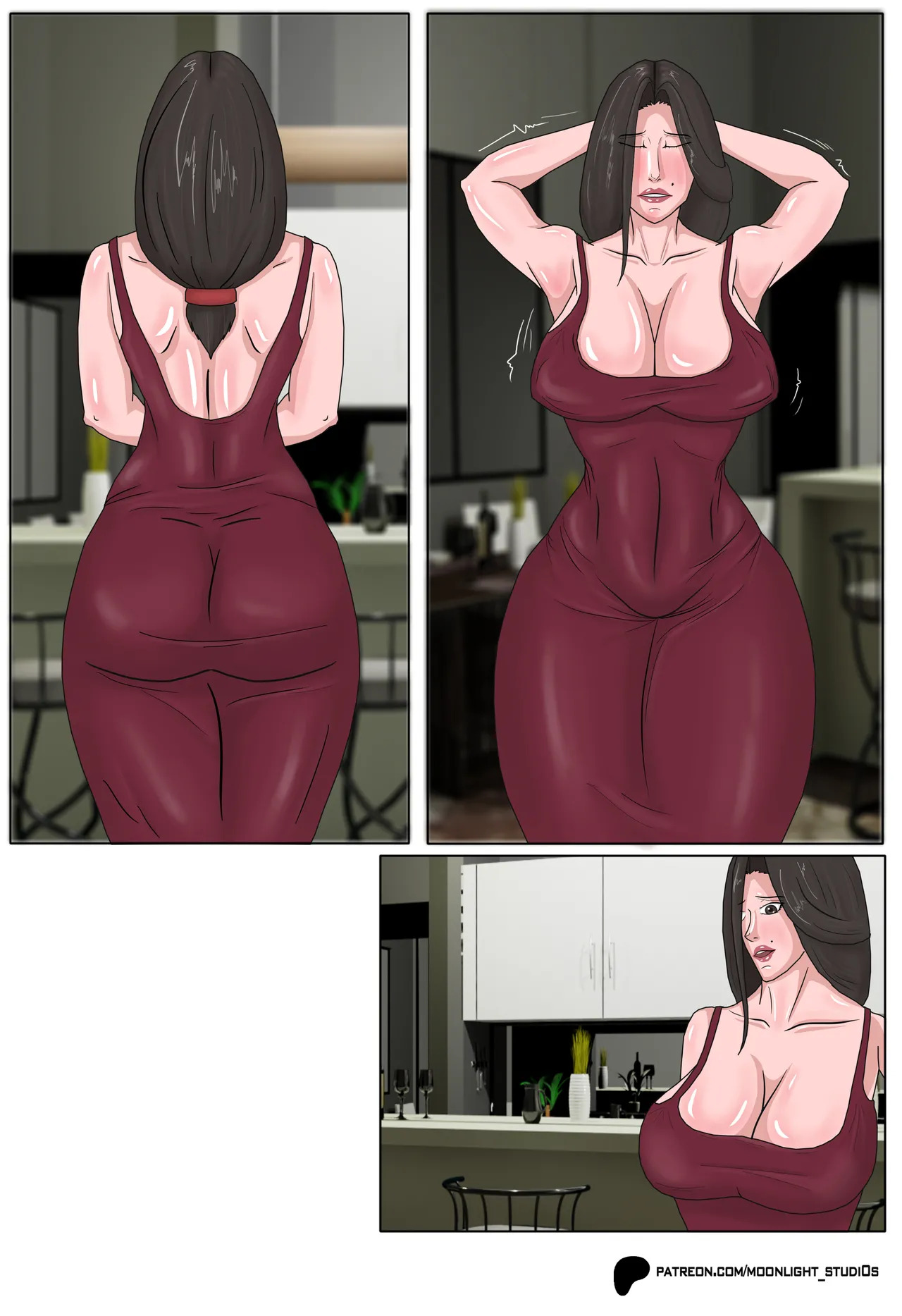 Mom handles the bully chapter 1-3 [Moonlight_studios] - Page 19