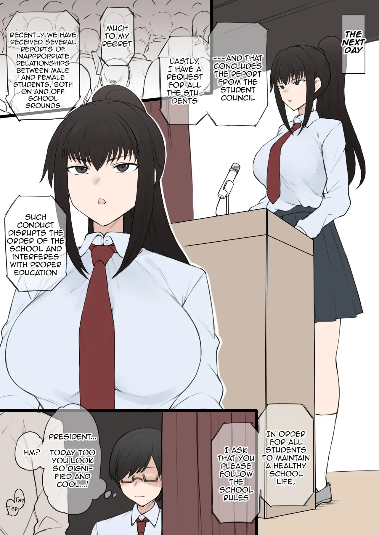 My Happy Student Council Life Is Slowly Being Destroyed Behind My Back By A Playboy New Student - Page 24