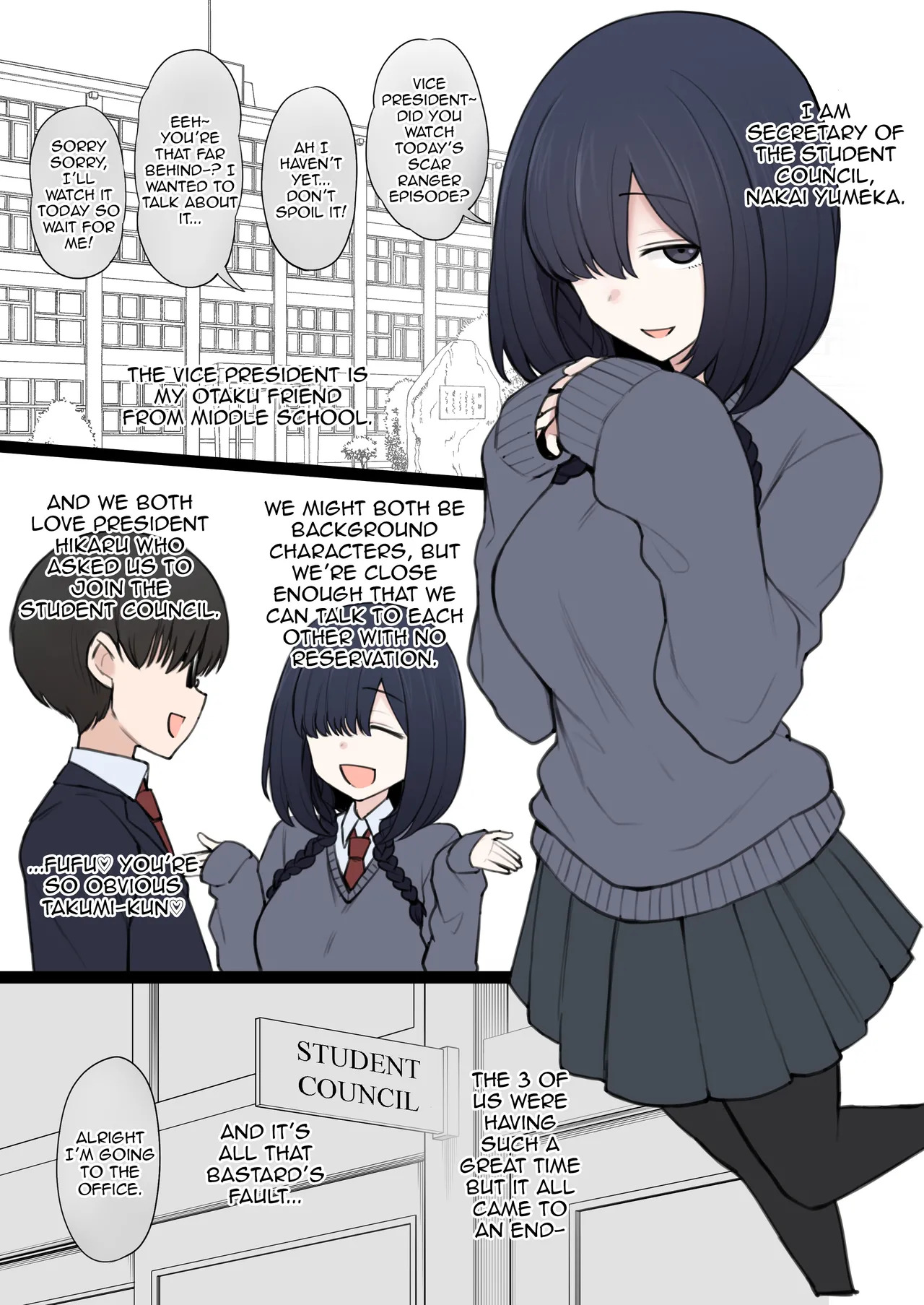 My Happy Student Council Life Is Slowly Being Destroyed Behind My Back By A Playboy New Student - Page 33