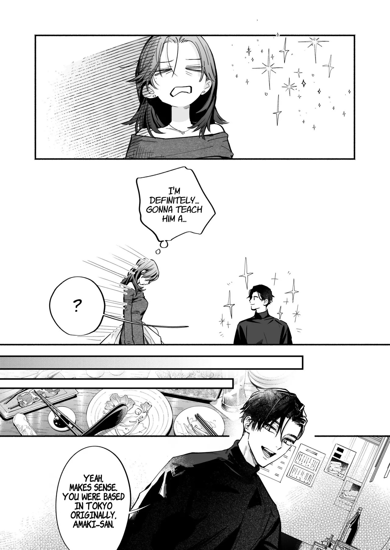 [THE WAIDAN (Kedama Shiba, Yasuda Meshimeshi)] [Kansai Dialect Moaning x Femdom] I Want To See The Cool & Smart Guy's Face Warped in Humiliation [English] [Suzuki Marmalade] [Digital] - Page 13