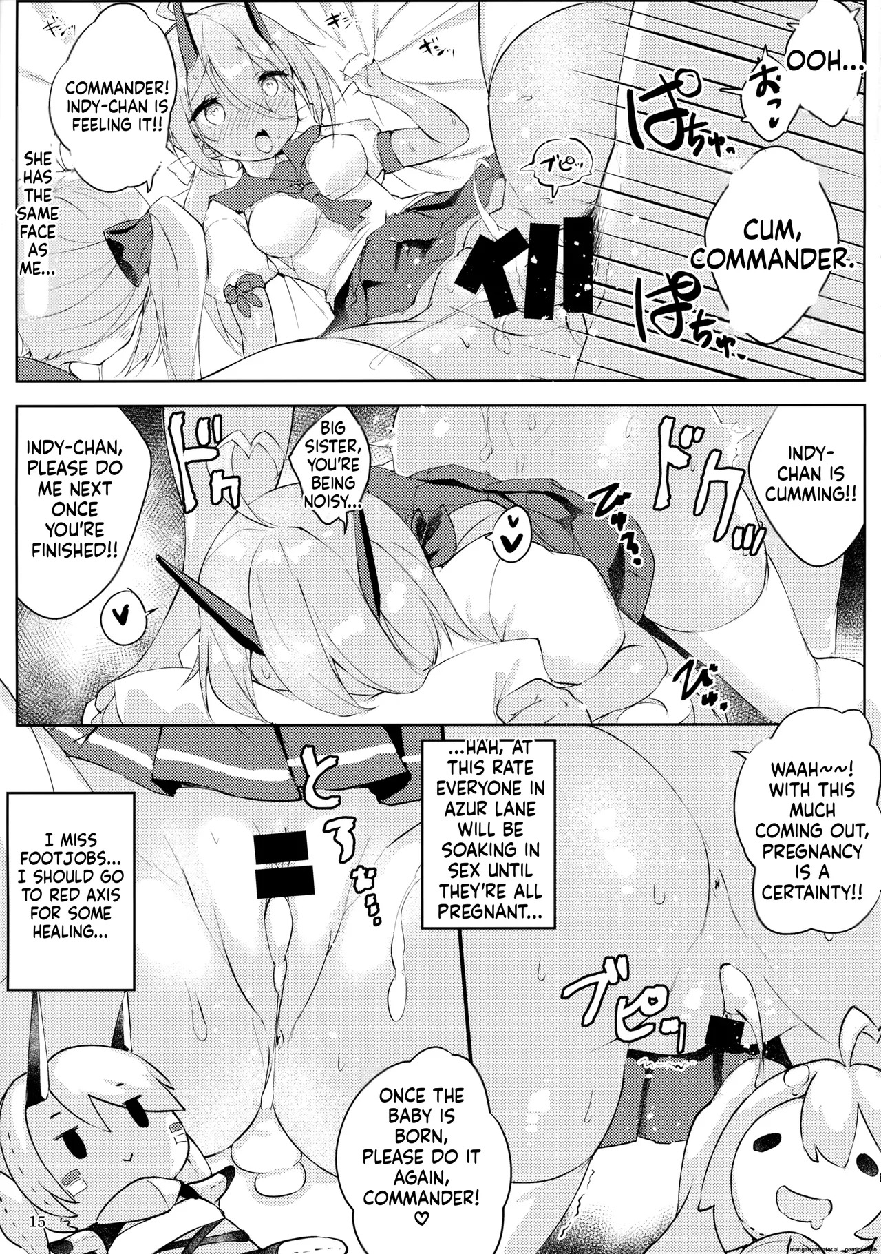 (C99) [Doppelgesicht (Ochin-sama)] Funaashi, Chuuyuutaru (Azur Lane)[English][DIYMTL] - Page 16