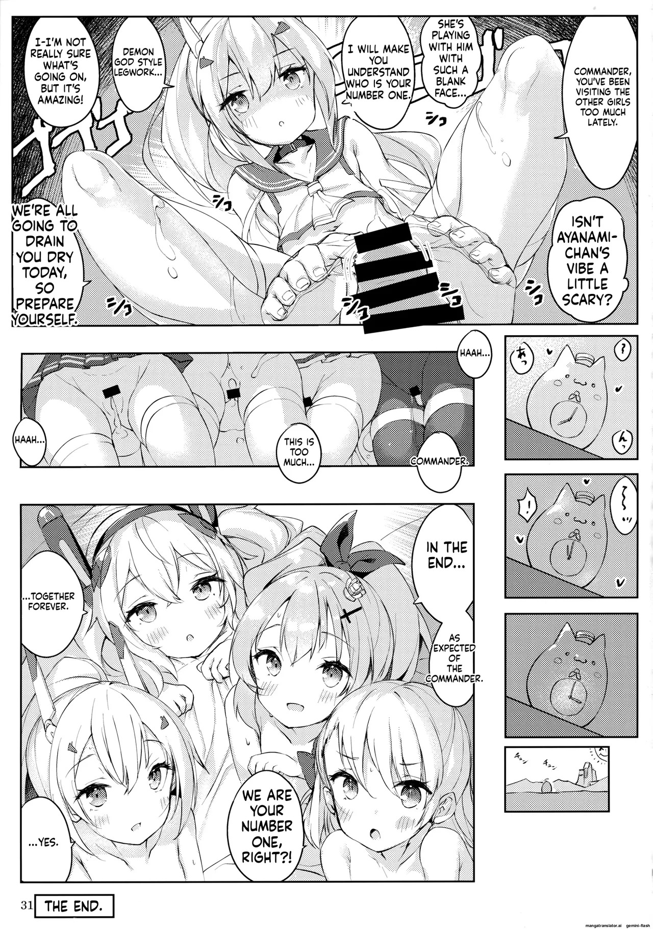 (C99) [Doppelgesicht (Ochin-sama)] Funaashi, Chuuyuutaru (Azur Lane)[English][DIYMTL] - Page 32