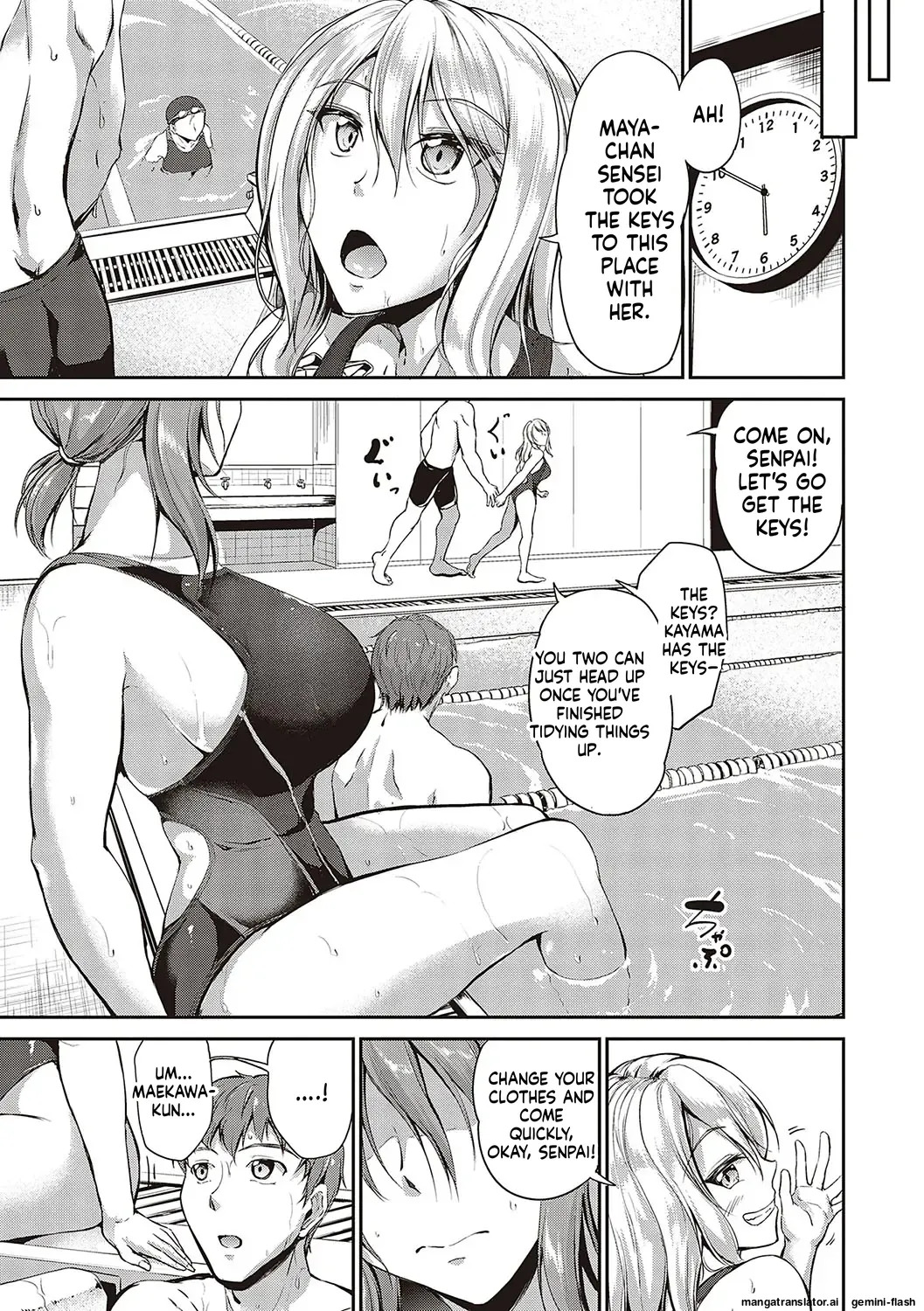 [Campbell Gichou] Swimming Life + Ch. 5 Senga + Shoki Settei Shiryou [English][DIYMTL][Digital] - Page 14