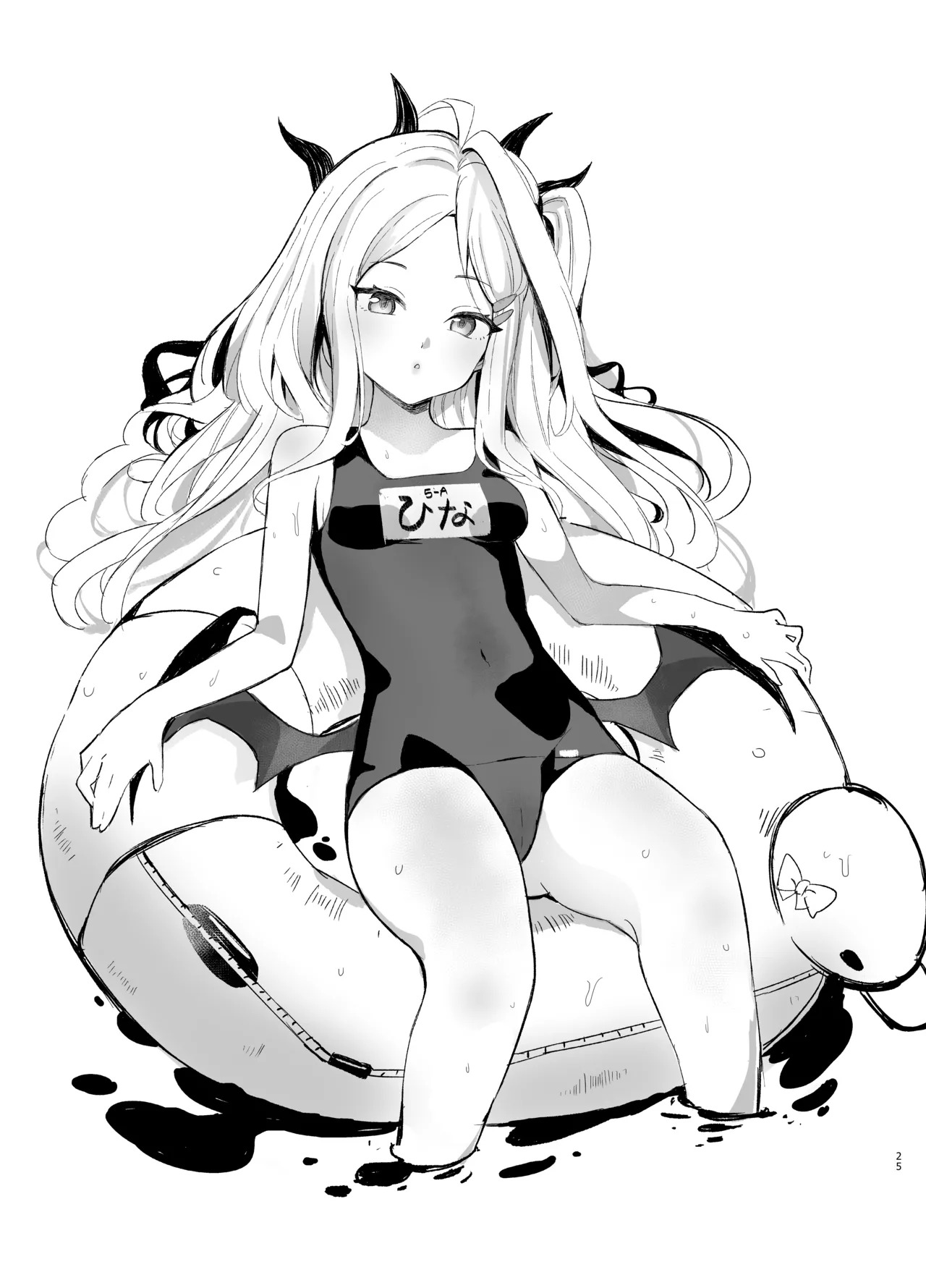 [Thai Doujinshi Doukoukai (KRDsan)] Hina Iinchou no Kyuukei Jikan (Blue Archive) [Digital] - Page 25