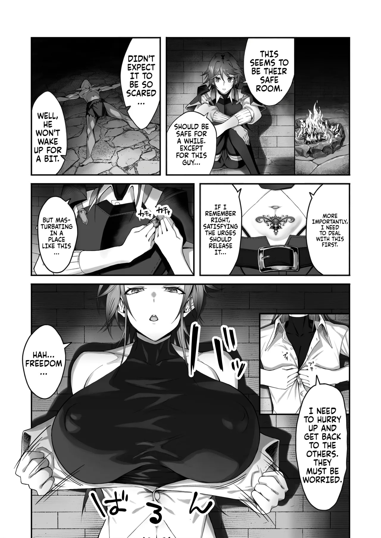 [Dekai Buki wa Roman (Tekkai Blade)] Inmon o Fuyo Sareta kara Goblin o Tsukatta Hanashi | The tale of how I got a lewd crest and used a coblin because of it! [English] [Fallen Games] - Page 10