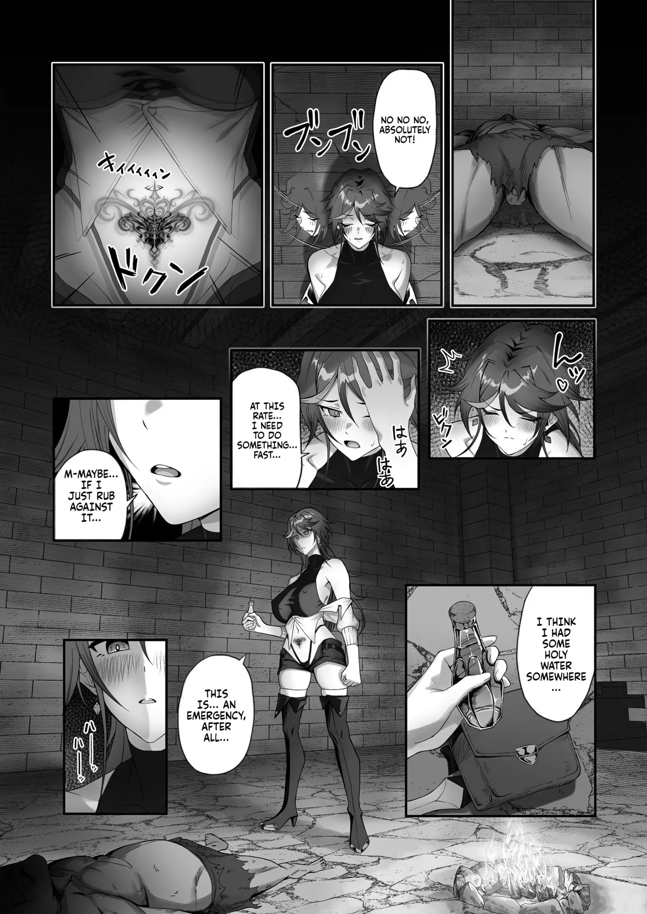 [Dekai Buki wa Roman (Tekkai Blade)] Inmon o Fuyo Sareta kara Goblin o Tsukatta Hanashi | The tale of how I got a lewd crest and used a coblin because of it! [English] [Fallen Games] - Page 14