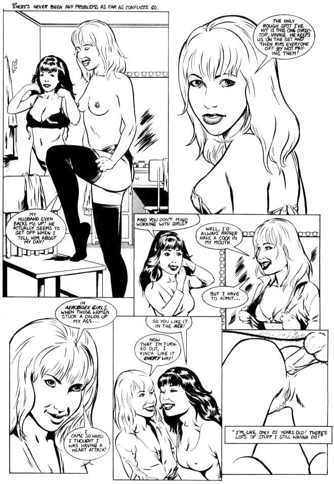 [Carnal Comics (Craig Taillefer)] True Stories of Adult Film Stars - Bunny Bleu - Page 10