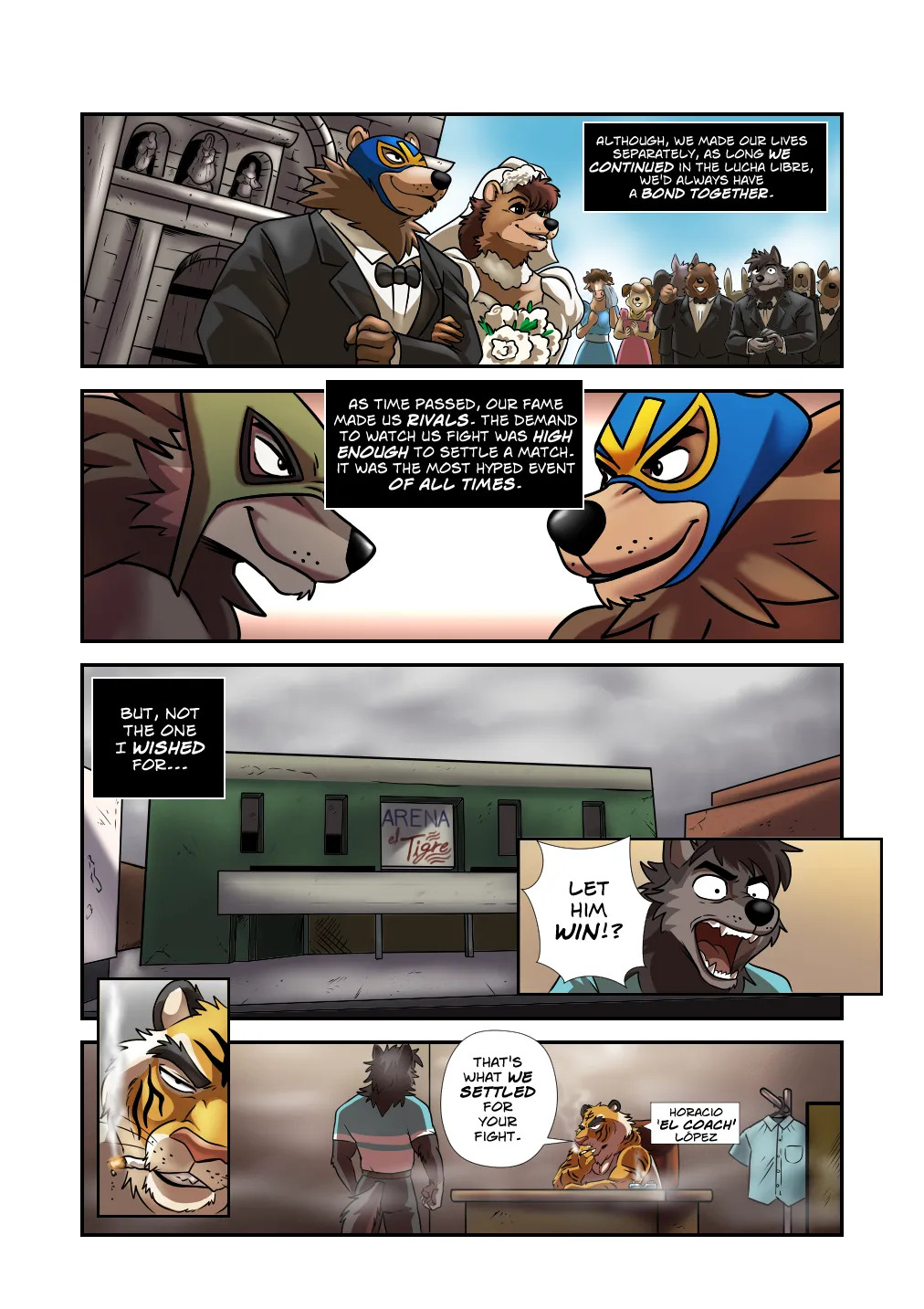 [GabShiba] Oso Luchoso vs. El Lobo De Coyuya - Page 10