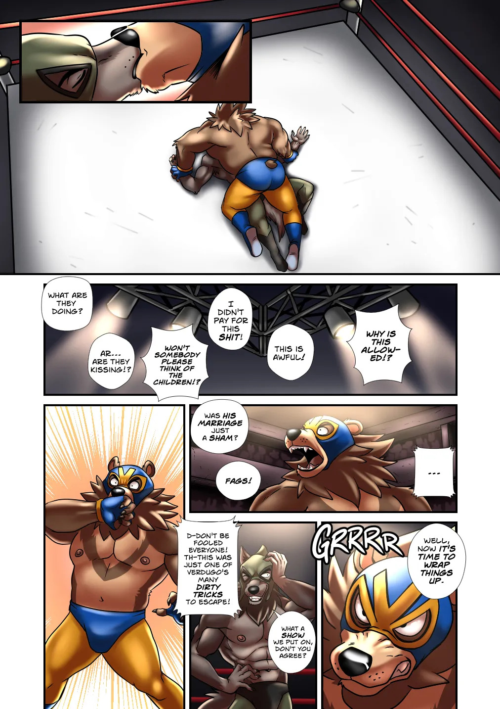 [GabShiba] Oso Luchoso vs. El Lobo De Coyuya - Page 14