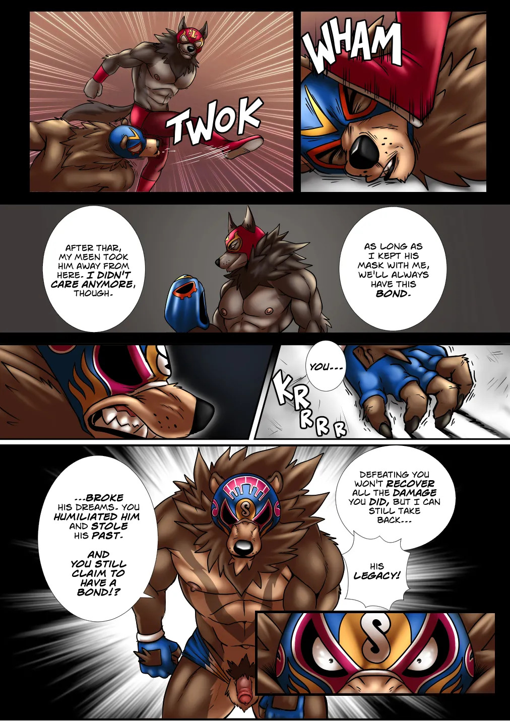 [GabShiba] Oso Luchoso vs. El Lobo De Coyuya - Page 33