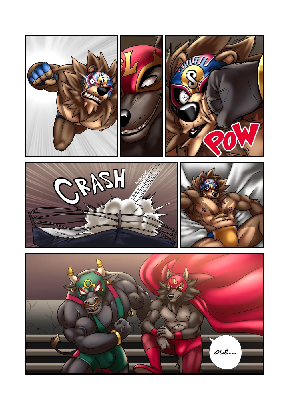[GabShiba] Oso Luchoso vs. El Lobo De Coyuya - Page 38