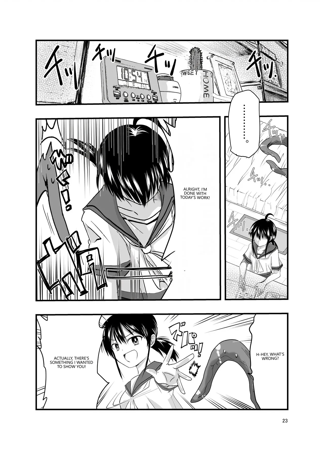 [Adolescence Maru] Tentacle Routine (VGT13) (English) - Page 22