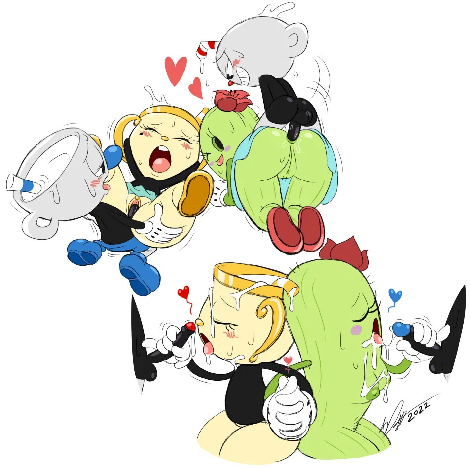 [allthefallen] cuphead_(series) (parody) - Page 110
