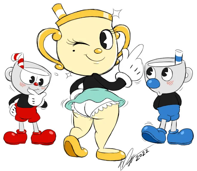[allthefallen] cuphead_(series) (parody) - Page 32