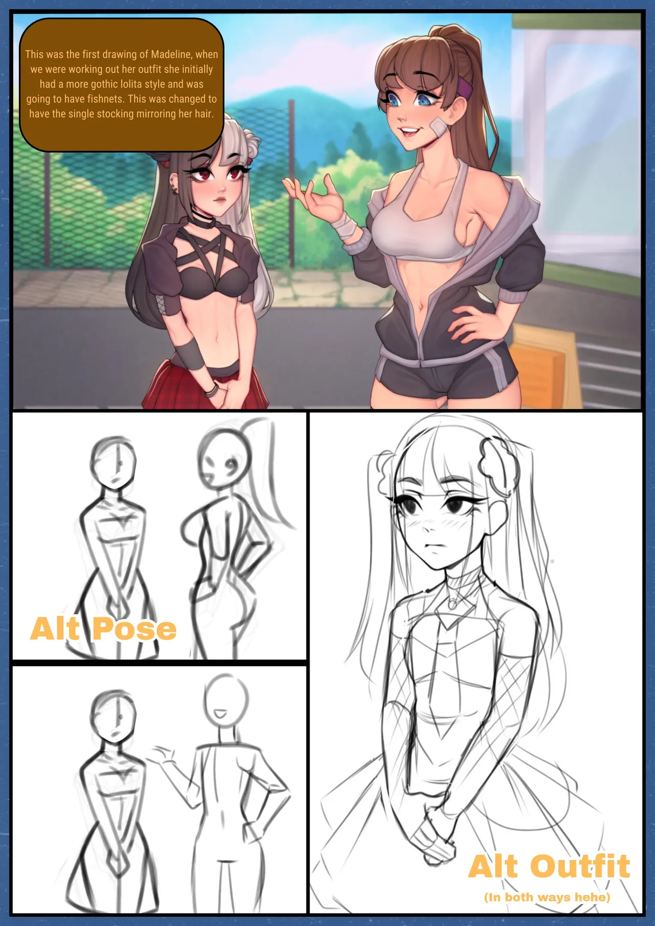 Harem in Another World Artbook - Page 17