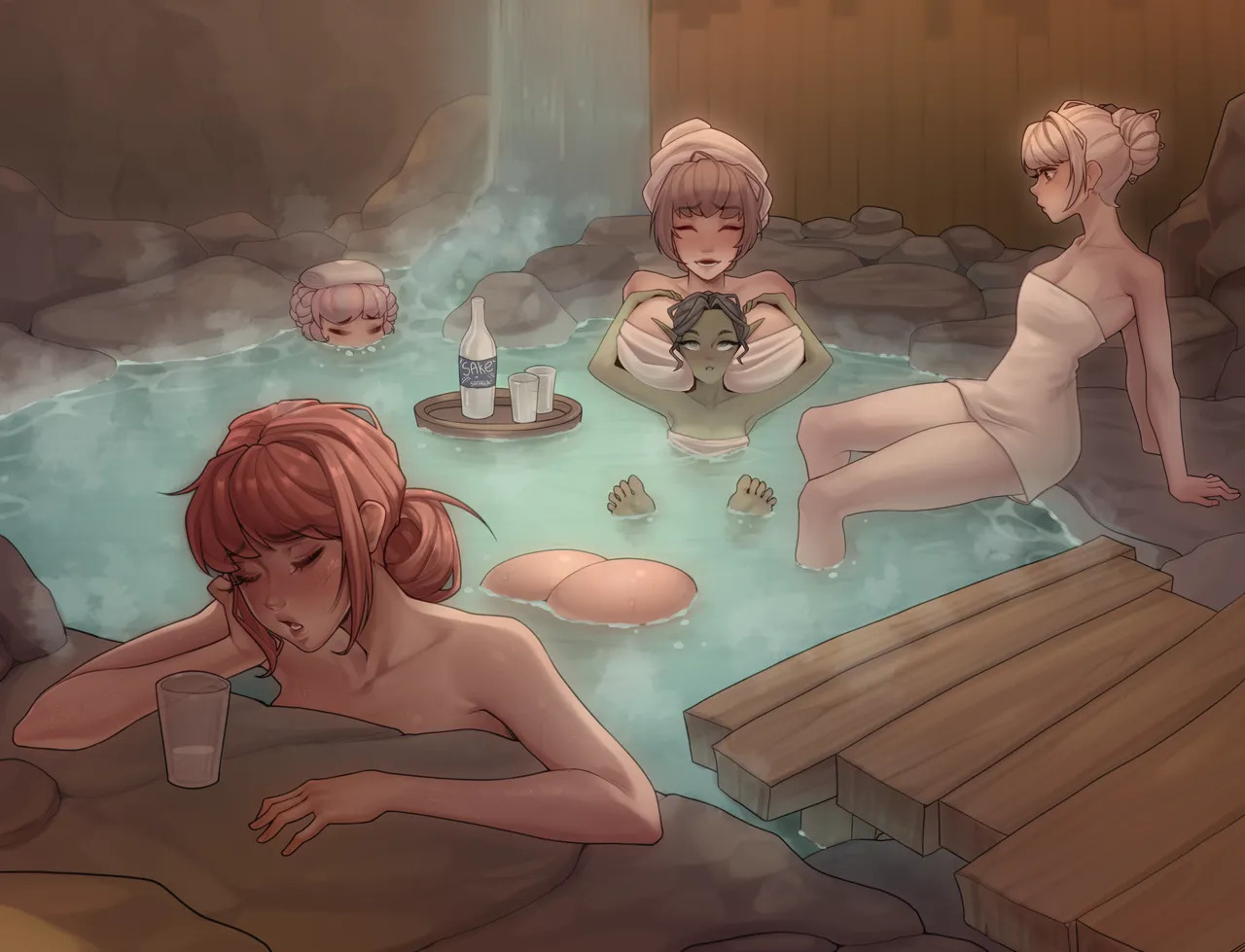 Harem in Another World Artbook - Page 32