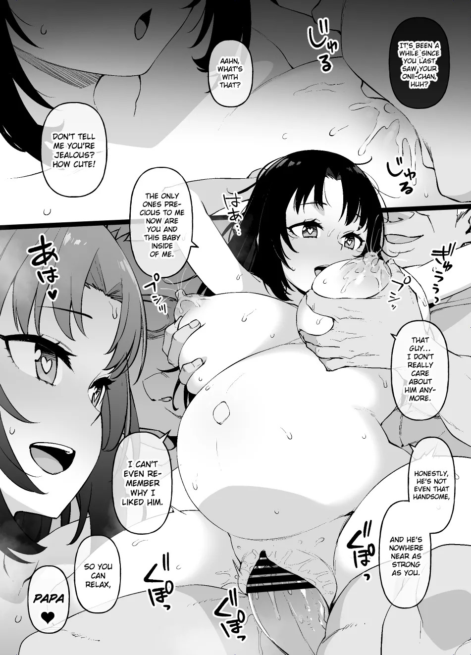 [Kusayarou] A Girl Waiting in a Countryside ※BSS & NTR & Pregnant Belly Manga 10P [English] [Gagak_Ireng] [Digital] - Page 10