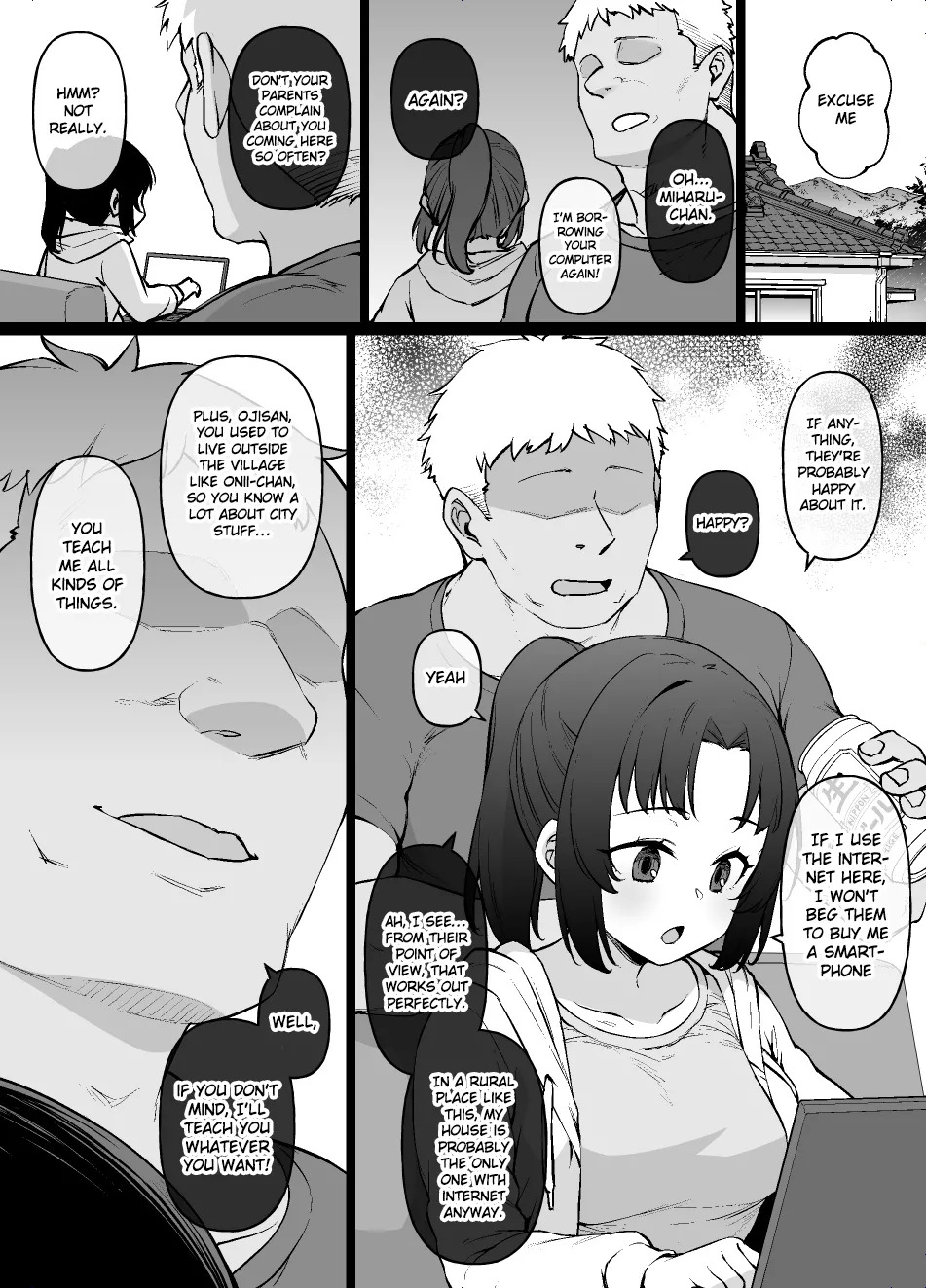 [Kusayarou] A Girl Waiting in a Countryside ※BSS & NTR & Pregnant Belly Manga 10P [English] [Gagak_Ireng] [Digital] - Page 2