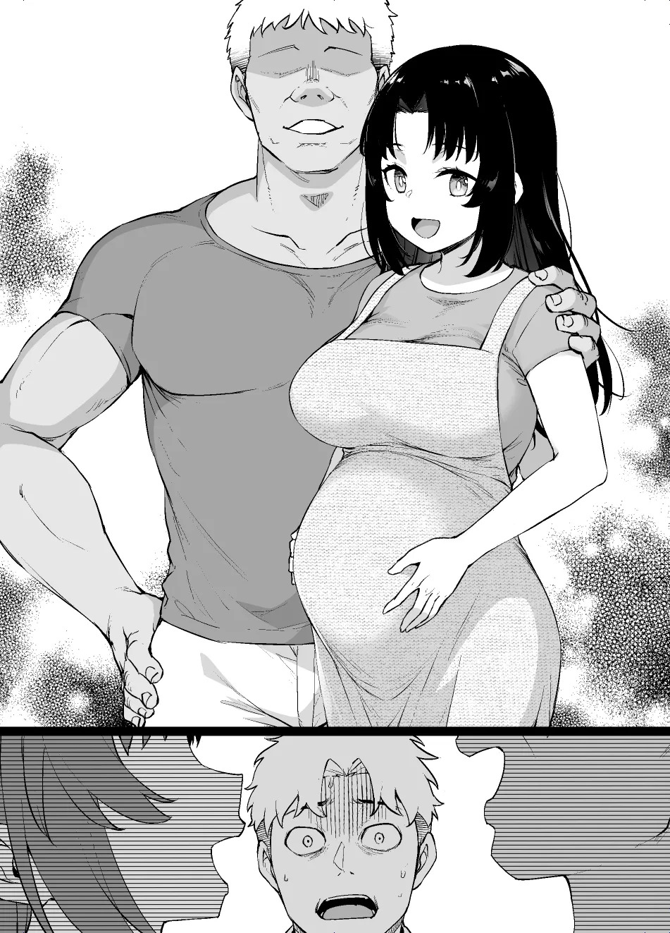 [Kusayarou] A Girl Waiting in a Countryside ※BSS & NTR & Pregnant Belly Manga 10P [English] [Gagak_Ireng] [Digital] - Page 20