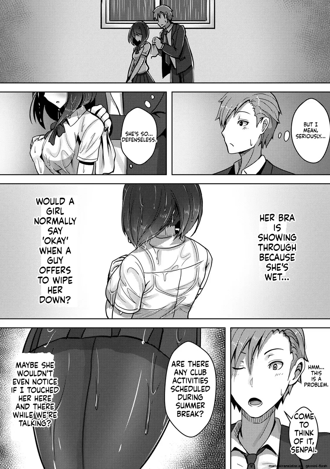 [Opanchu & Anaran] Watashi, Nureyasui n Desu: Ame-Onna no Senpai to Bushitsu de Nuresuke Ecchi (1) Watashi, Nureyasui n Desu: Ame-Onna no Senpai to Bushitsu de Nuresuke Ecchi (KATTS)[English][MTL] - Page 10