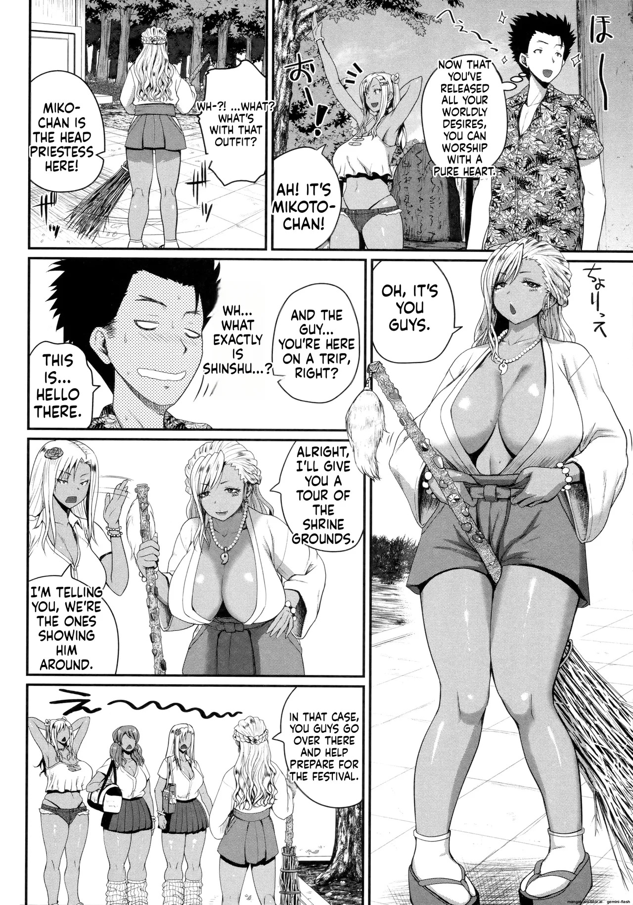 [Yoshimura Tatsumaki] Invite! SEX-darake no Shima desu ga Nani ka? + Melonbooks Kounyuu Tokuten [English][MTL] - Page 48