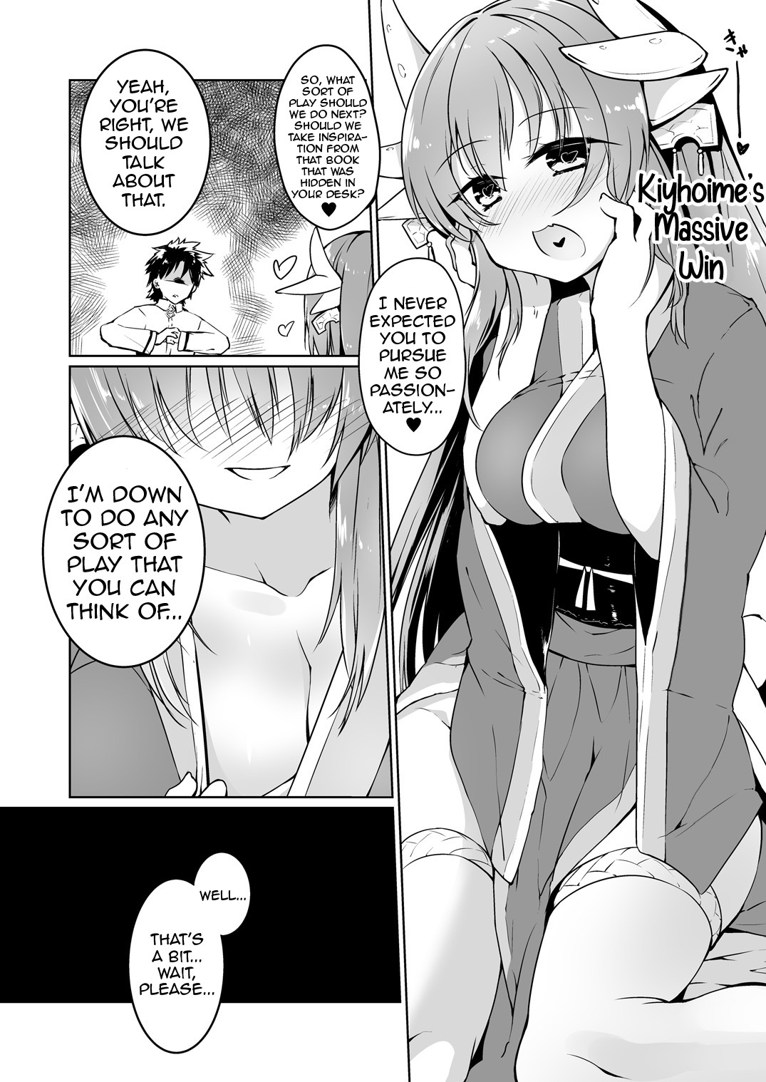 (C92) Kiyohime Lovers Vol. 01 - Kiyohime to Hajimete (Fate/Grand Order) [English] [Shiririn] [Digital] - Page 19