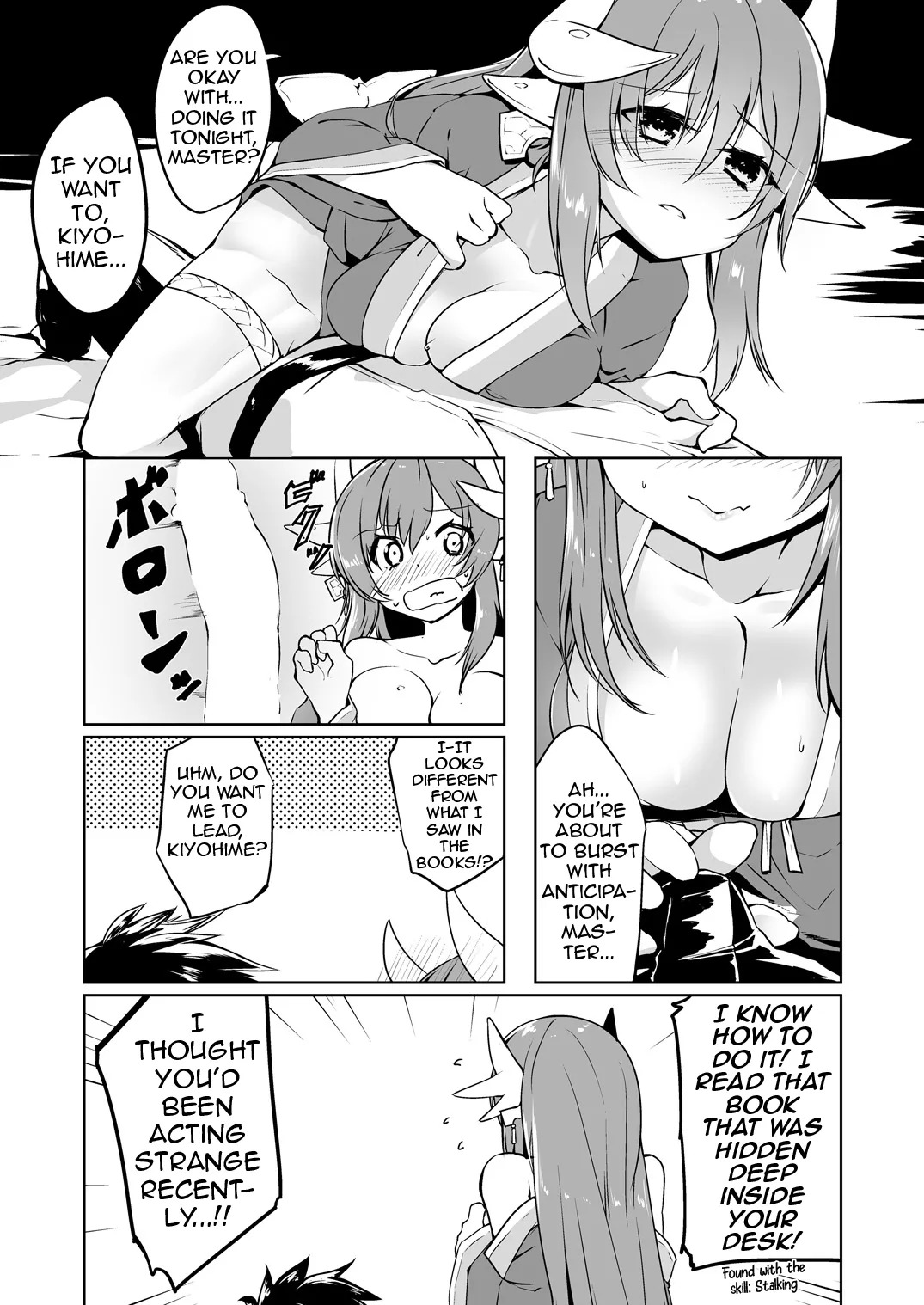 (C92) Kiyohime Lovers Vol. 01 - Kiyohime to Hajimete (Fate/Grand Order) [English] [Shiririn] [Digital] - Page 9