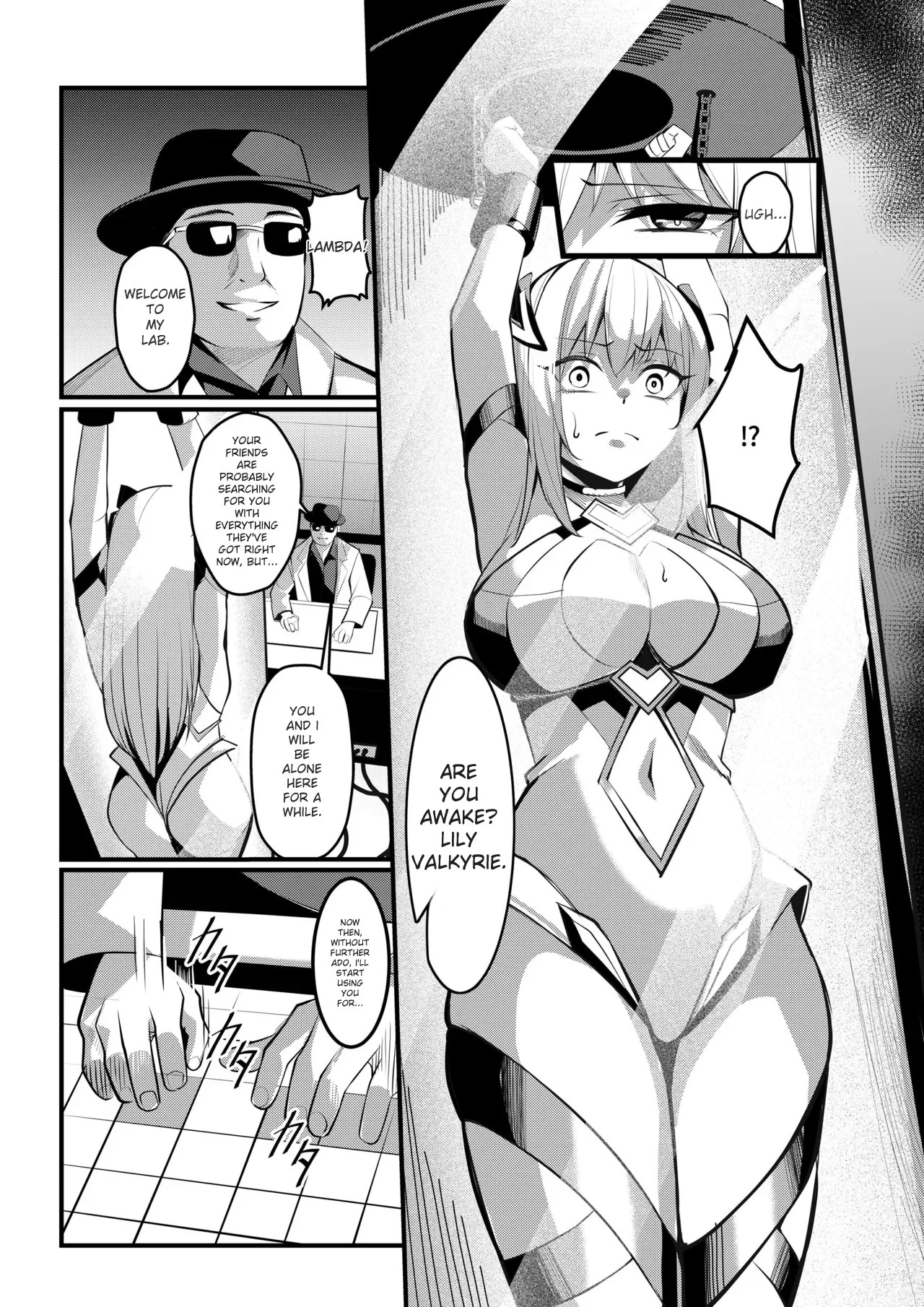 [Seika Kairaku Shoten (Yoshimoto)] Mahou Shoujo Saint Lily Valkyrie ~Teki Soshiki ni Sennou Choukyou Sareta Mahou Shoujo ga Seishori Sentouin ni Ochiru made~ (MTL) - Page 13