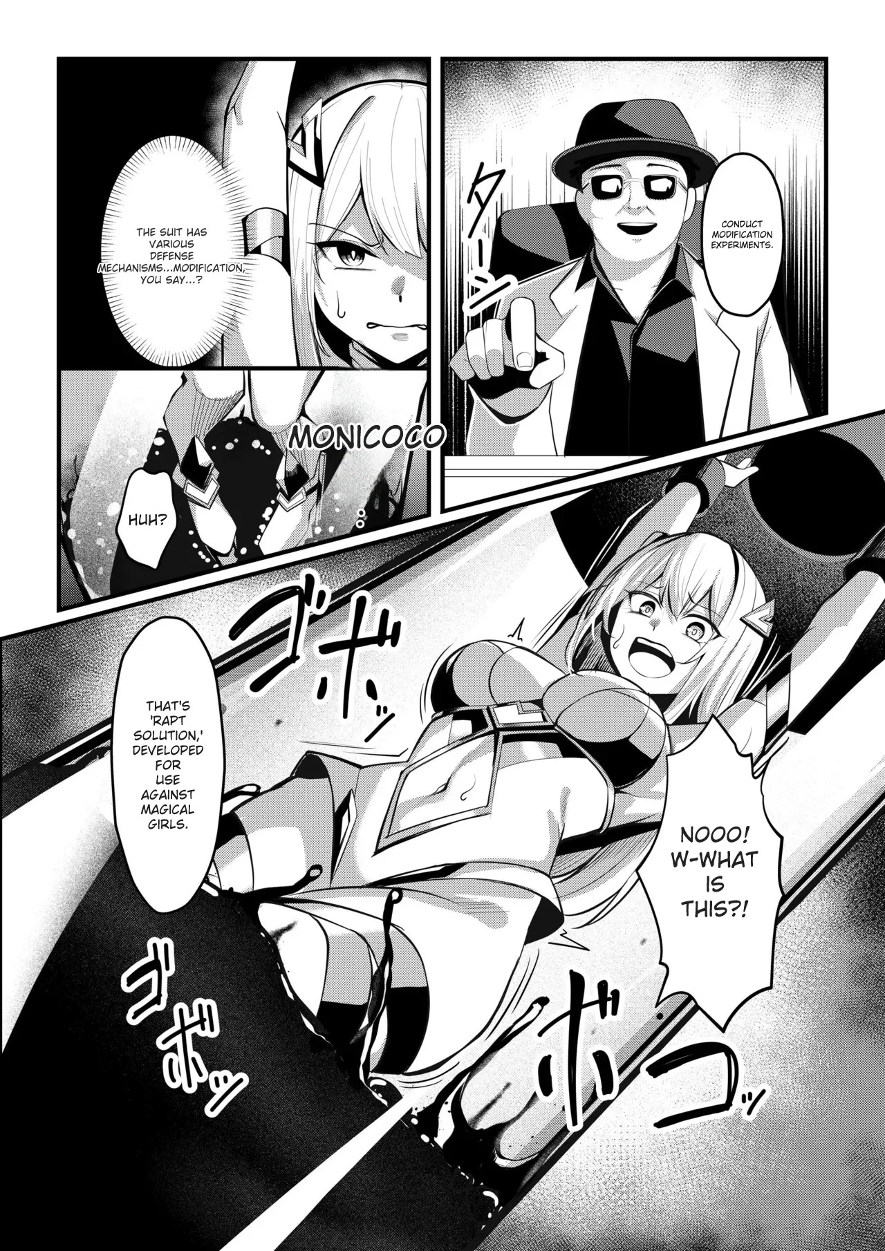 [Seika Kairaku Shoten (Yoshimoto)] Mahou Shoujo Saint Lily Valkyrie ~Teki Soshiki ni Sennou Choukyou Sareta Mahou Shoujo ga Seishori Sentouin ni Ochiru made~ (MTL) - Page 14