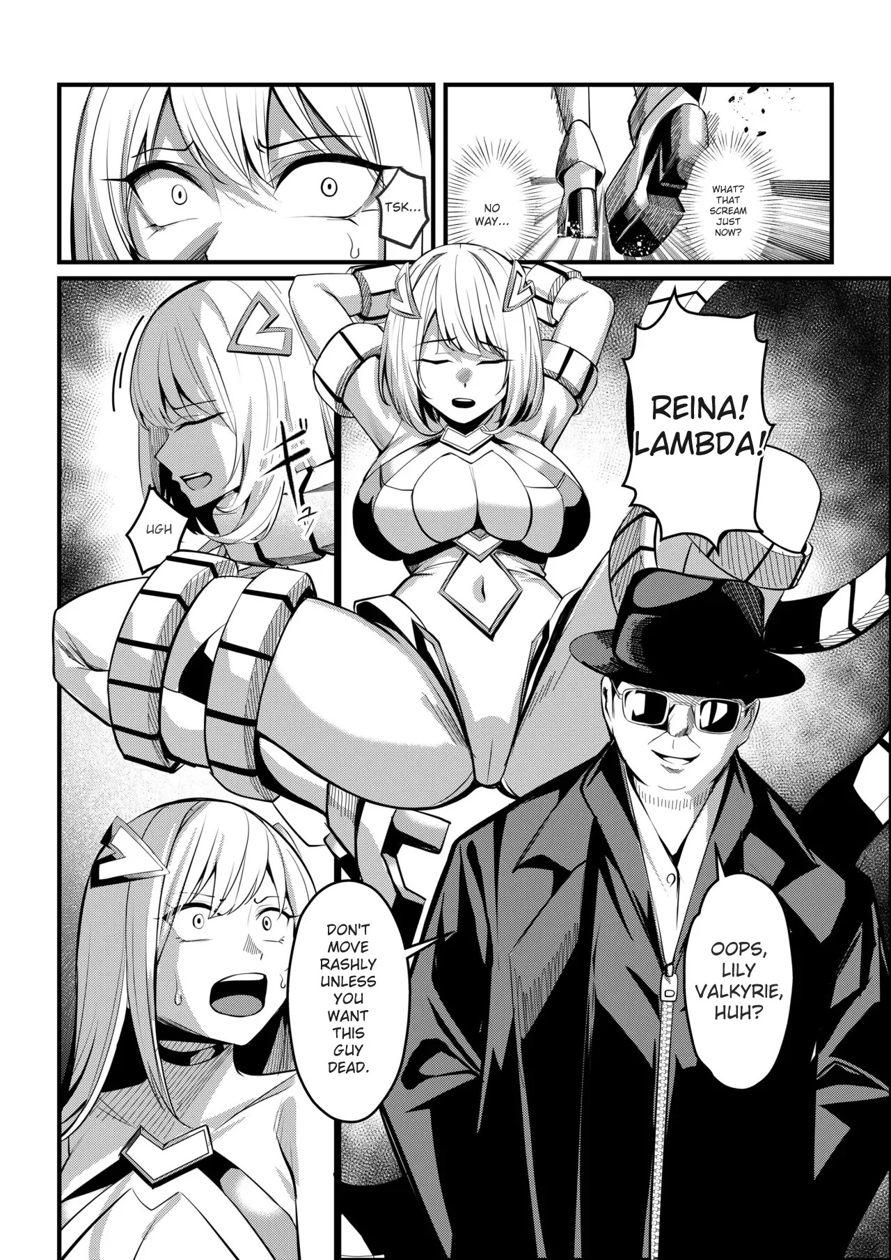 [Seika Kairaku Shoten (Yoshimoto)] Mahou Shoujo Saint Lily Valkyrie ~Teki Soshiki ni Sennou Choukyou Sareta Mahou Shoujo ga Seishori Sentouin ni Ochiru made~ (MTL) - Page 9