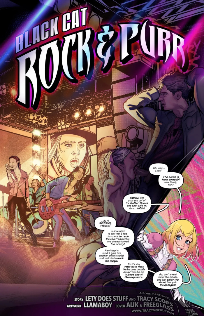 Black cat – Rock & Purr [Tracy Scops]