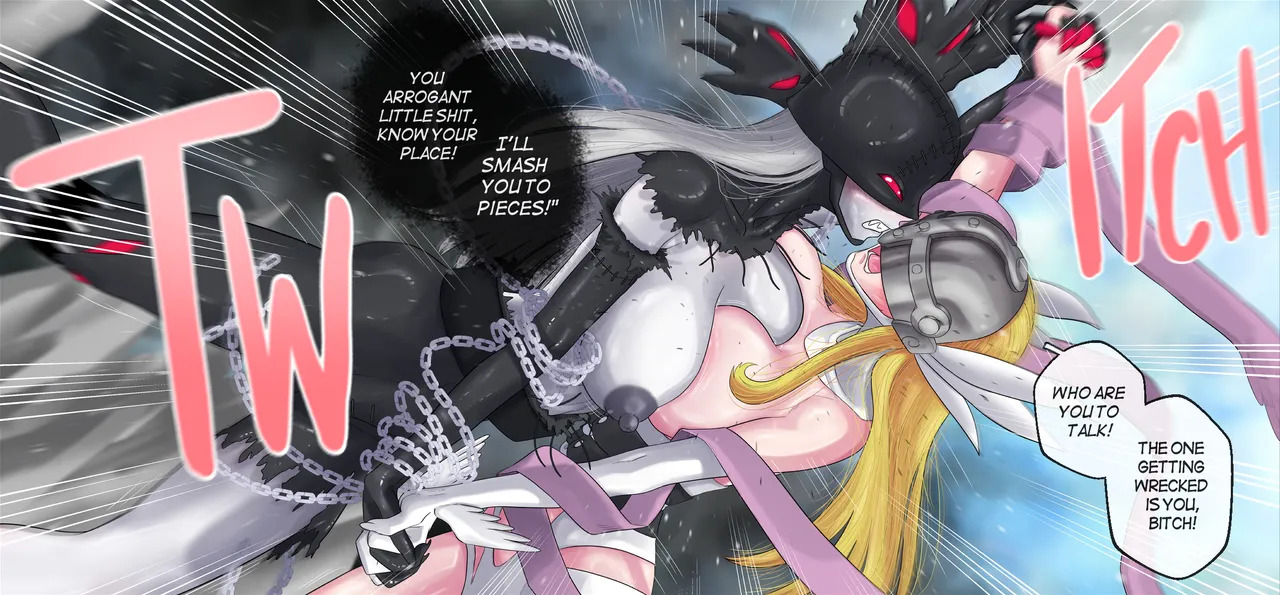 [TaejaHo] Angewomon VS LadyDevimon - Page 13