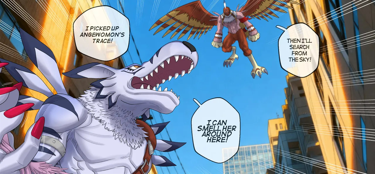 [TaejaHo] Angewomon VS LadyDevimon - Page 136