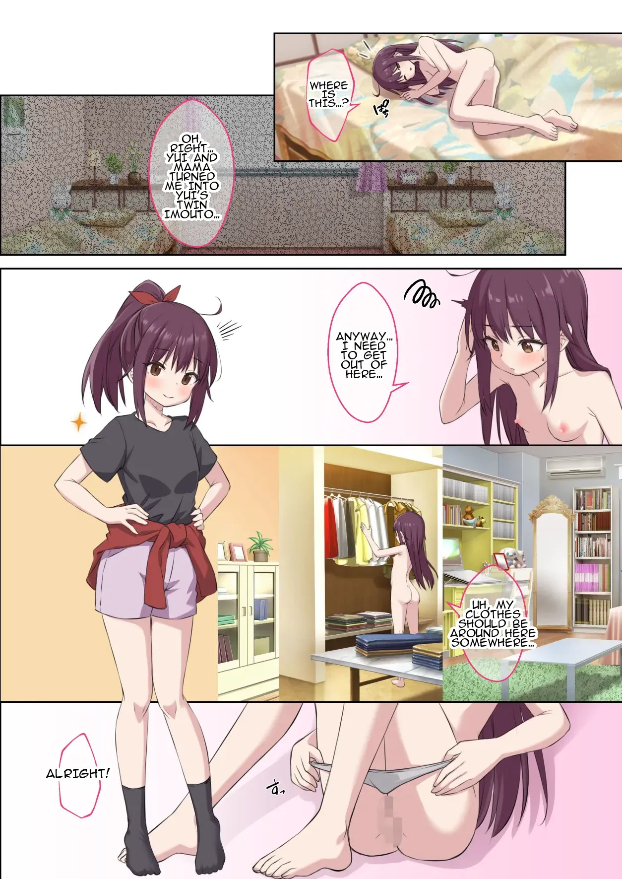 [Kusari no Youjo (Yukimi Airisu)] Seito no Imouto ni Kaihen sareta Ore no Arata na Sekai | My(♂) New World—Transformed into My Student's Imouto(♀) - Page 15