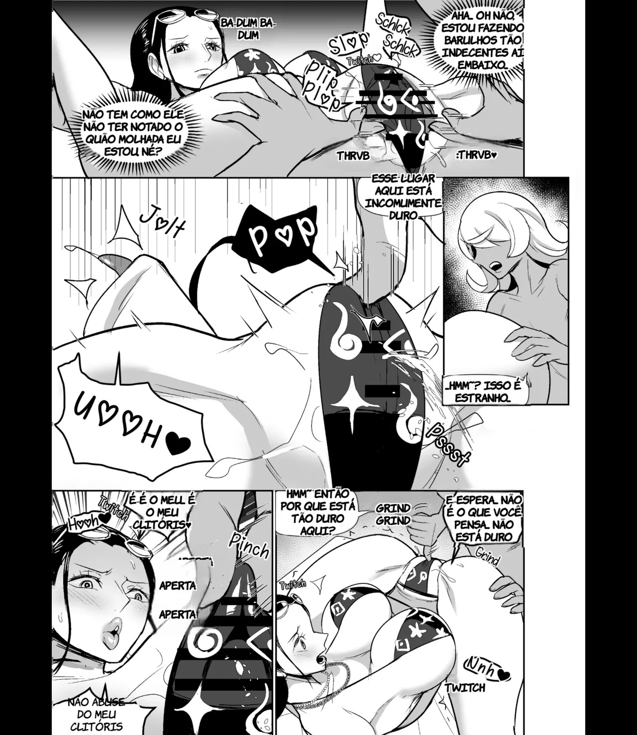 [REM9 (Hamiltan)] NamiRobi OneShota Vacance | NamiRobi OneShota Vacation (One Piece) (TR-303) [Portuguese-BR] - Page 27