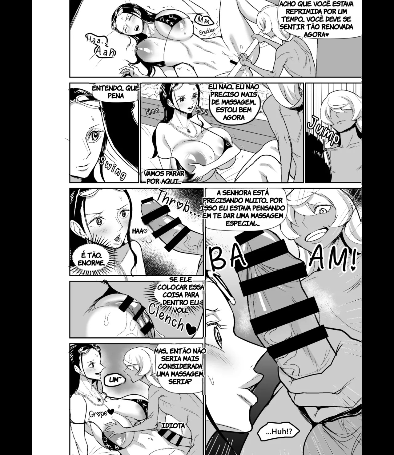 [REM9 (Hamiltan)] NamiRobi OneShota Vacance | NamiRobi OneShota Vacation (One Piece) (TR-303) [Portuguese-BR] - Page 30