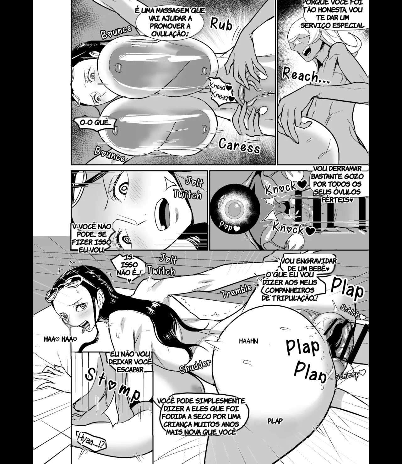 [REM9 (Hamiltan)] NamiRobi OneShota Vacance | NamiRobi OneShota Vacation (One Piece) (TR-303) [Portuguese-BR] - Page 34